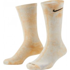 Nike Everyday Plus Cushioned Tie-Dye Crew Socks Burnt Sunrise - 2 Pack Nike Everyday Plus Cushioned Tie-Dye Crew Socks Burnt Sunrise - 2 Pack