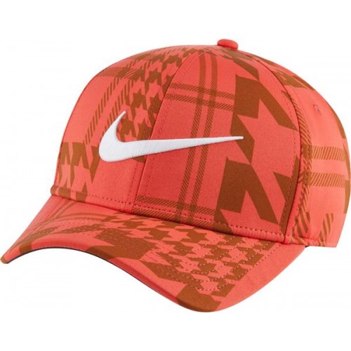 Nike Men's AeroBill Classic99 Printed Golf Track Red Hat Nike Men's AeroBill Classic99 Printed Golf Track Red Hat