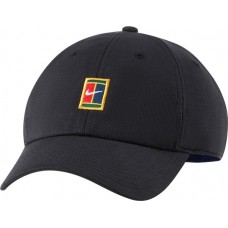 Nike Men's Heritage86 Court Logo Black/Binary Blue Hat