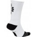 Nike Men's Lebron Elite Crew White/Black/Black Socks
