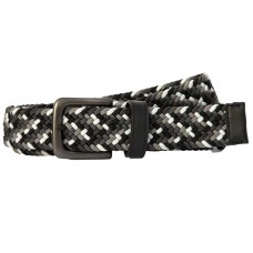 Nike Men's Stretch Woven Golf Black/Grey Belt