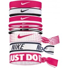 Nike Mixed Ponytail Holder Pink/White/Black - 9 Pack Nike Mixed Ponytail Holder Pink/White/Black - 9 Pack