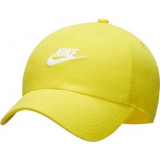 Nike Sportswear H86 Cotton Twill Adjustable Yellow Strike Hat Nike Sportswear H86 Cotton Twill Adjustable Yellow Strike Hat