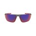 Nike Stratus Gunmetal/Red Sunglasses