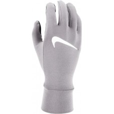 Nike Women's Fleece Running Silver Lilac Gloves