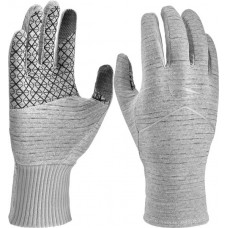 Nike Women's Sphere Heatherized Running 2.0 Particle Grey/Htr/Black Gloves Nike Women's Sphere Heatherized Running 2.0 Particle Grey/Htr/Black Gloves