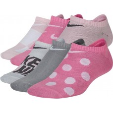 Nike Youth Everyday Lightweight No Show Socks 6 Pink Pack Nike Youth Everyday Lightweight No Show Socks 6 Pink Pack