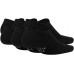 Nike Youth Performance Cushioned No-Show Training Socks Black/White - 6 Pack Nike Youth Performance Cushioned No-Show Training Socks Black/White - 6 Pack