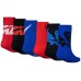 Nike Youth Swoosh Impression Crew Socks 6 University Red Pack Nike Youth Swoosh Impression Crew Socks 6 University Red Pack