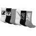 Nike Youth Swoosh Impression Crew Socks 6 White Pack