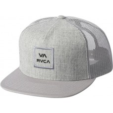RVCA Men's VA All The Way III Trucker Heather Grey/Black Hat