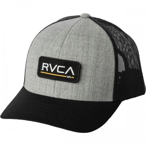 RVCA Ticket III Trucker Heather Grey/Black Hat RVCA Ticket III Trucker Heather Grey/Black Hat