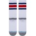 Stance Adult Boyd St Crew Socks, White