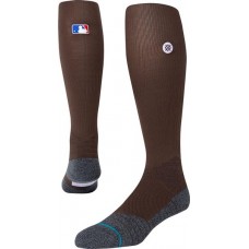 Stance Adult MLB Diamond Pro On-Field Baseball Socks, Brown Stance Adult MLB Diamond Pro On-Field Baseball Socks, Brown