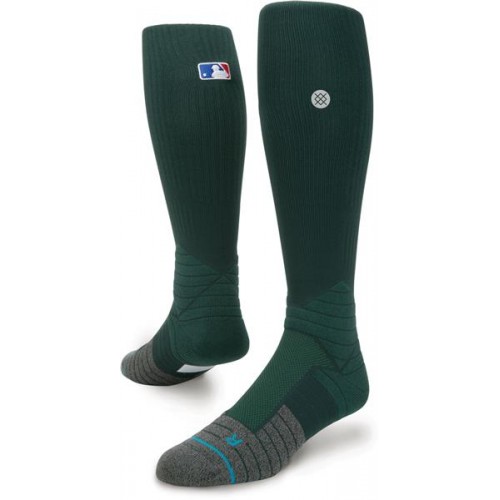Stance Adult MLB Diamond Pro On-Field Baseball Socks, Green Stance Adult MLB Diamond Pro On-Field Baseball Socks, Green