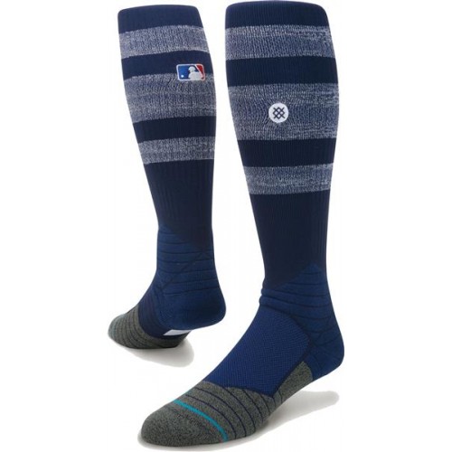 Stance Adult MLB Diamond Pro Stripe On-Field Baseball Socks, Navy Stance Adult MLB Diamond Pro Stripe On-Field Baseball Socks, Navy