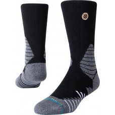 Stance Adult Performance Crew Socks, Black Stance Adult Performance Crew Socks, Black