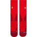 Stance Adult Performance Crew Socks, Red