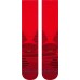 Stance Adult Performance Crew Socks, Red