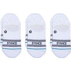 Stance Men's Basic No Show Socks - 3 Pack, White