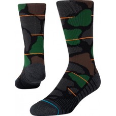 Stance Men's Grit Crew Socks, Black