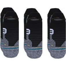 Stance Men's Versa Tab Golf Socks - 3 Pack, Black/White Stance Men's Versa Tab Golf Socks - 3 Pack, Black/White
