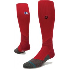 Stance Youth MLB Diamond Pro On-Field Baseball Socks, Red Stance Youth MLB Diamond Pro On-Field Baseball Socks, Red