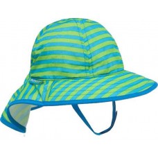 Sunday Afternoons Infant Sunsprout Blue/Green Stripe Hat