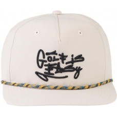 Swannies Men's Golf is Easy Golf Hat, Multi