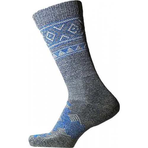 Thor-Lo Outdoor Traveler Crew Glacier Blue/Grey Socks Thor-Lo Outdoor Traveler Crew Glacier Blue/Grey Socks