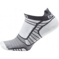 Thorlos Experia Prolite No Show Tab Gray Socks