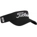 Titleist Men's Tour Performance Golf Black/White Visor