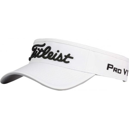 Titleist Men's Tour Performance Golf White/Black Visor Titleist Men's Tour Performance Golf White/Black Visor