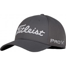 Titleist Men's Tour Sports Mesh Golf Charcoal/White Hat