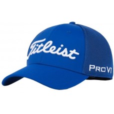 Titleist Men's Tour Sports Mesh Golf Royal/White Hat