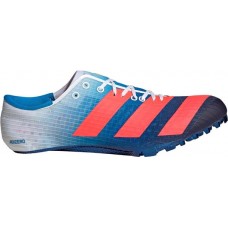 adidas adizero Finesse Track and Field Blue/Red Cleats