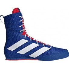 adidas Box Hog 3 Boxing Blue/Red Shoes