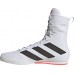adidas Box Hog 3 Boxing White/Black/Orange Shoes