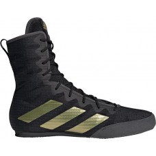 adidas Box Hog 4 Boxing Black/Gold Shoes