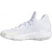 adidas Dame 7 Basketball White/Silver/Black Shoes