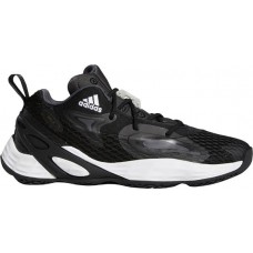 adidas Exhibit A Basketball Black/White/Grey Shoes