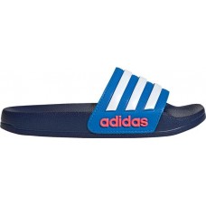 adidas Kids' Adilette Shower Blue/White Slides