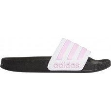 adidas Kids' Adilette Shower White/Lilac Multi Slides adidas Kids' Adilette Shower White/Lilac Multi Slides