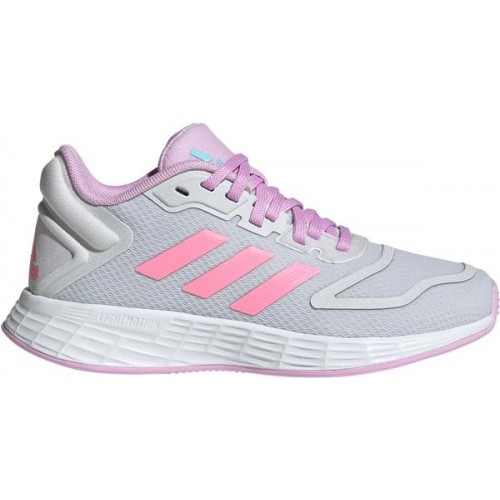 adidas Kids' Grade School Duramo 10 Grey/Pink Shoes adidas Kids' Grade School Duramo 10 Grey/Pink Shoes