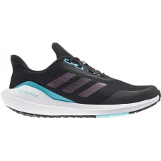 adidas Kids' Grade School EQ21 Run Black/Pink/Blue Shoes