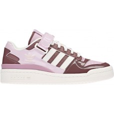 adidas Kids' Grade School Forum Low Crimson/White Shoes