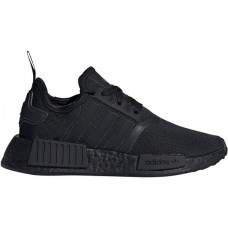 adidas Kids' Grade School NMD_R1 Black/Black/Black Shoes