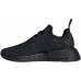 adidas Kids' Grade School NMD_R1 Black/Black/Black Shoes