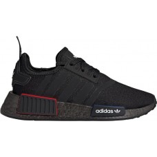 adidas Kids' Grade School NMD_R1 Black/Grey Shoes adidas Kids' Grade School NMD_R1 Black/Grey Shoes