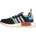 adidas Kids' Grade School NMD_R1 Black/White/Orange Shoes adidas Kids' Grade School NMD_R1 Black/White/Orange Shoes